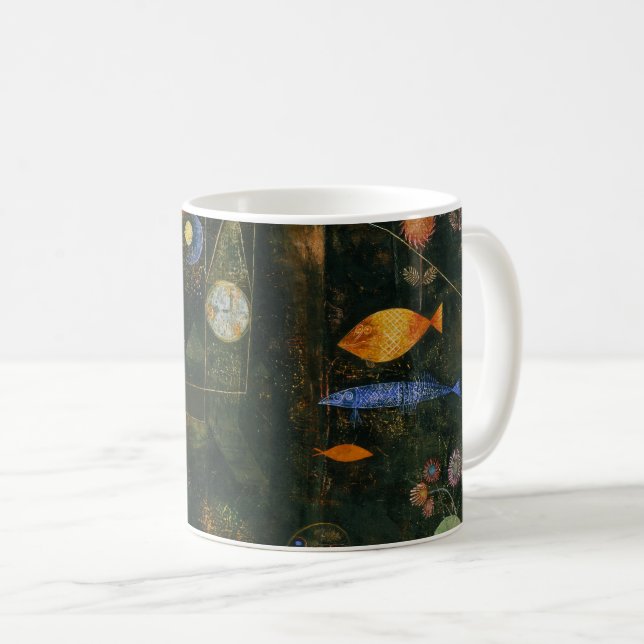 Caneca De Café Fish Magic - Paul Klee (Frente Esquerda)