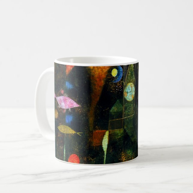 Caneca De Café Fish Magic, Paul Klee (Frente Esquerda)