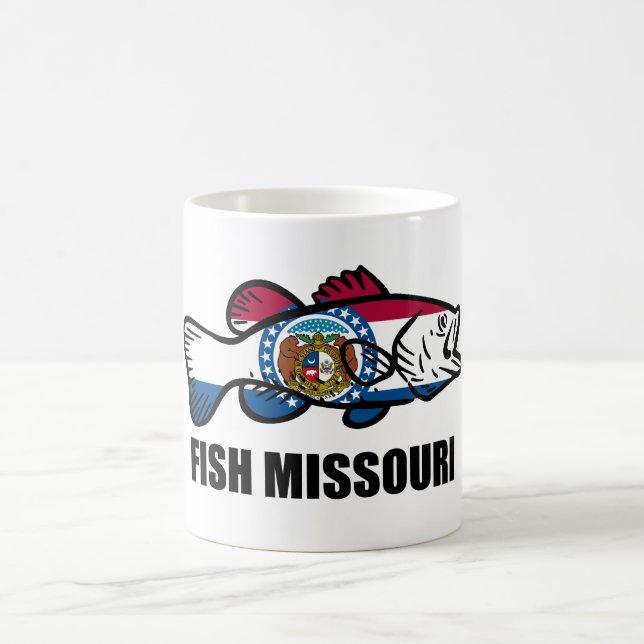 Caneca De Café Fish Missouri (Centro)