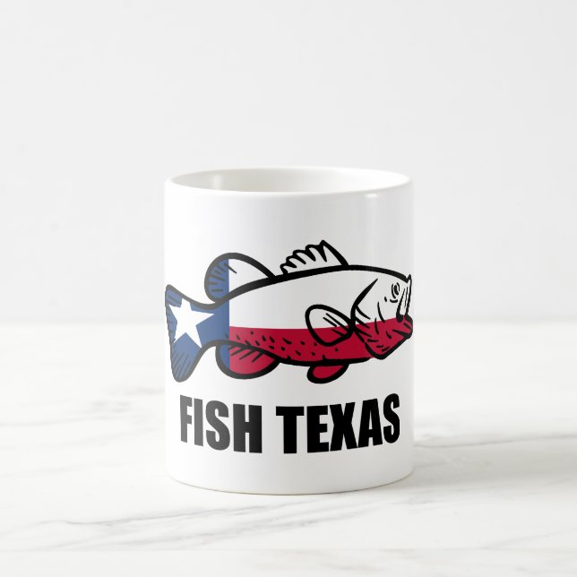 Caneca De Café Fish Texas (Centro)
