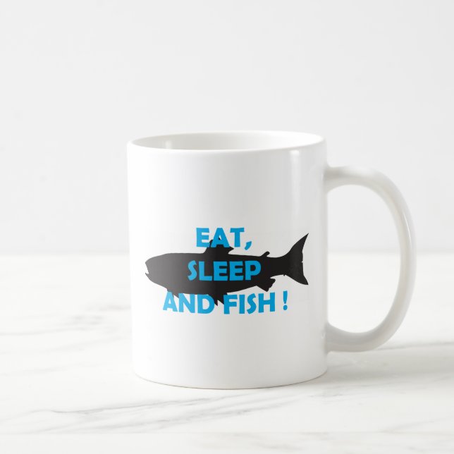 Caneca De Café Fishing (Direita)