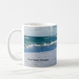 Caneca De Café Fistral Beach Newquay Cornwall Inglaterra