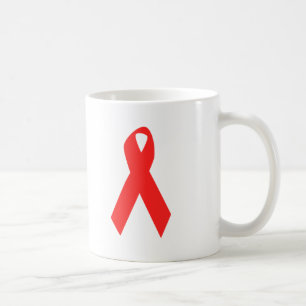 CANECA DE CAFÉ FITA DA CONSCIÊNCIA/AIDS DO HIV