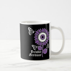 Caneca De Café Fita de Brisão Borboleta de Girassol Sobredosagem