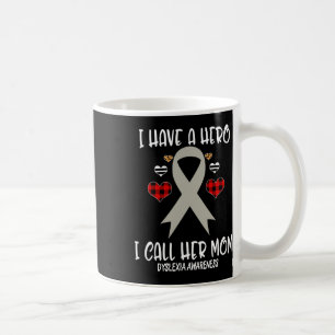 Caneca De Café Fita de Consciência Eu Tenho Herói Chamando-A Mãe