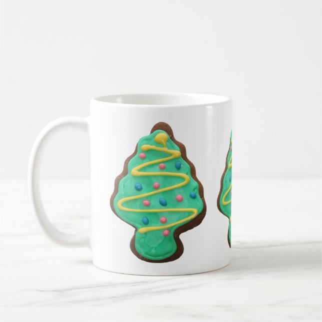 Caneca De Café Fita de Natal Cookie Mug (Esquerda)