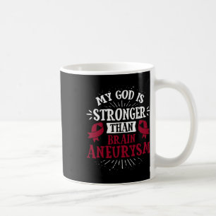 Caneca De Café Fita de Sensibilização - Aneurismo cerebral
