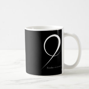 Caneca De Café Fita de Sensibilização para a Sobredosagem de Medi