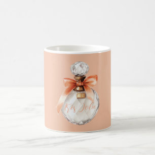 Caneca De Café Fita para Frasco de Perfume Très Jolie (muito boni
