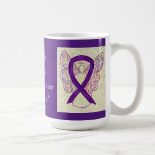 Caneca De Café Fita Personalizada de Fita de Sensibilização para 