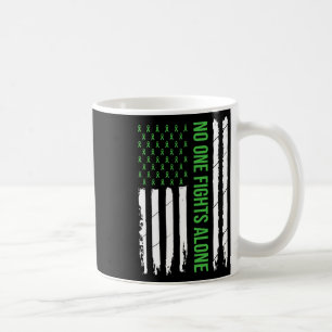 Caneca De Café Fita Verde de Sensibilização para a Saúde Mental