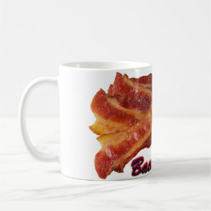 Caneca De Café Fitas de Bacon