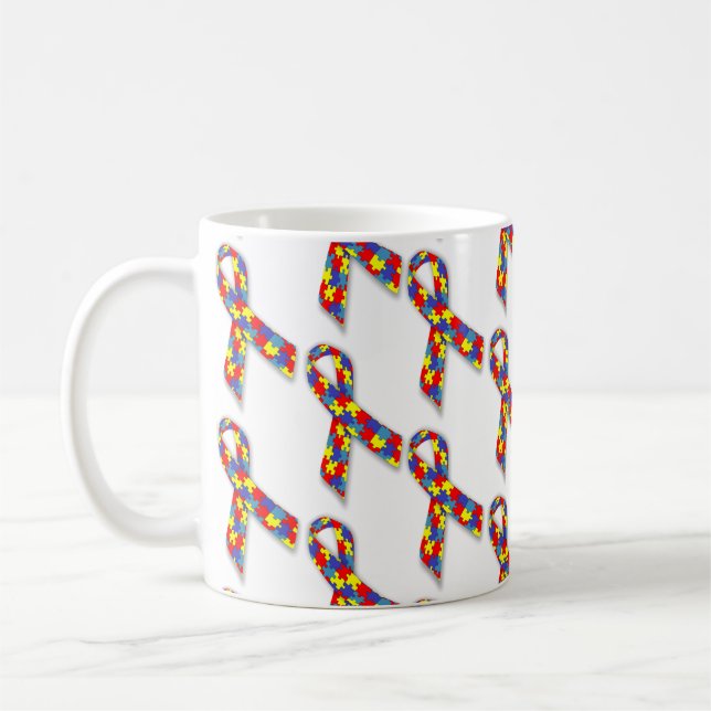 Caneca De Café Fitas quebra-cabeça (Esquerda)