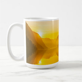 Caneca De Café Fjord ouro