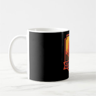 Caneca De Café Fjords Retro kenai � Espírito das Montanhas