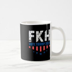 Caneca De Café Fkh Trump 2024 Foxtrot Kilo Hotel Engraçado