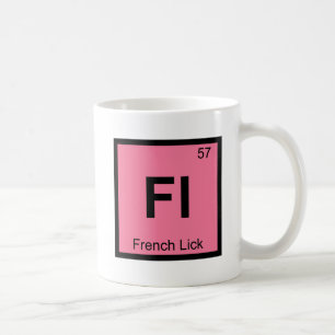 Caneca De Café Fl - French Lick Indiana Química Tabela Periódica