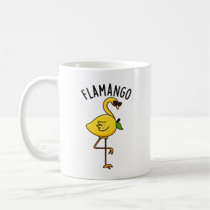 Caneca De Café Fla-mango Funny Flamingo Pun