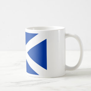 Caneca De Café Flag of Scotland Saltyre - High Quality Image