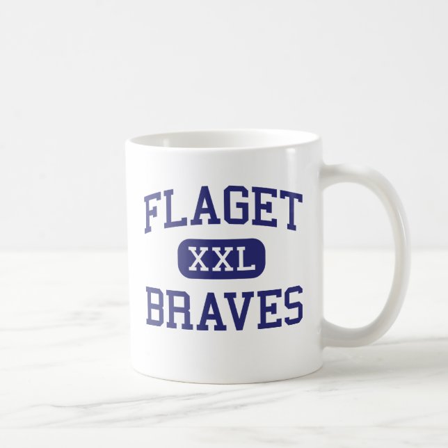 Caneca De Café Flaget - Braves - altos - Louisville Kentucky (Direita)