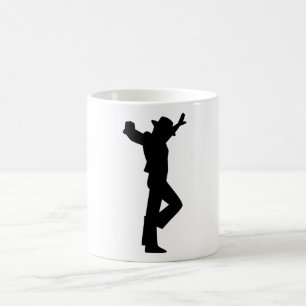 Caneca De Café Flamenco - Dançarina Preta