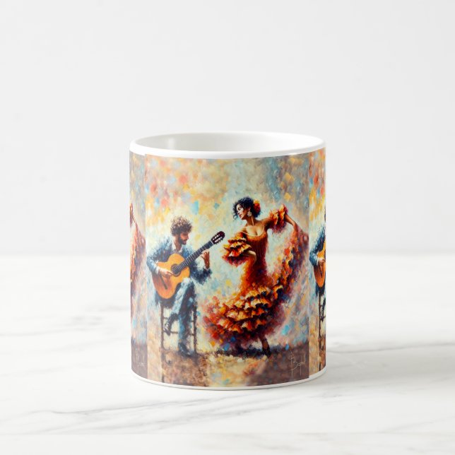 Caneca De Café Flamenco Dance (Centro)