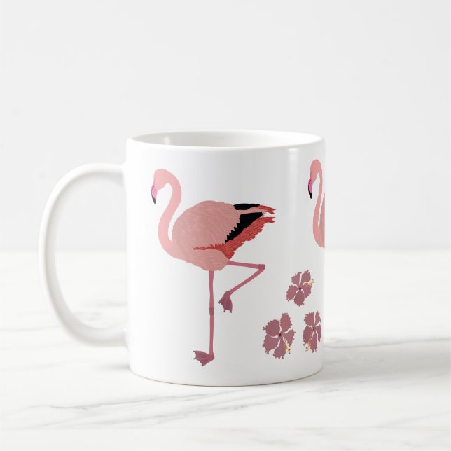 Caneca De Café Flamingo (Esquerda)