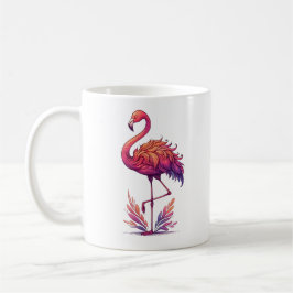 Caneca De Café Flamingo, amante da cerâmica clássica