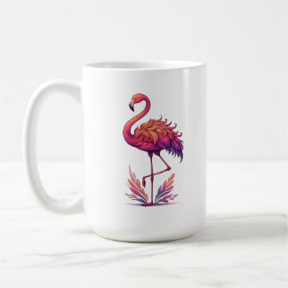 Caneca De Café Flamingo amante Grande cerâmica clássica