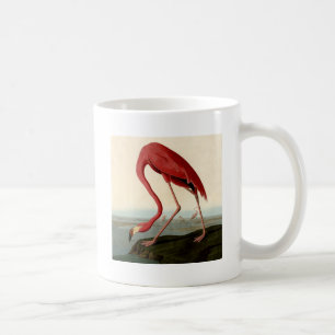 Caneca De Café Flamingo Americano de Audubon