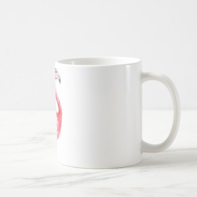 Caneca De Café Flamingo Art (Direita)