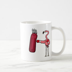 Caneca De Café Flamingo Boxe Autodefesa Hob