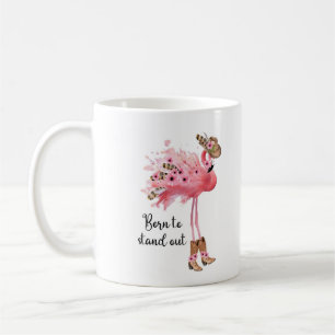 Caneca De Café Flamingo Coffee Mug "Nascer de Sair"