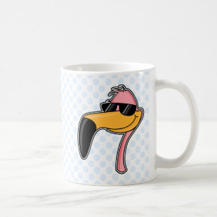 Caneca De Café Flamingo do pára-choque