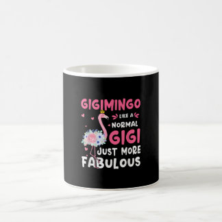 Caneca De Café Flamingo Gigimingo Como Uma Nana Normal É Engraçad