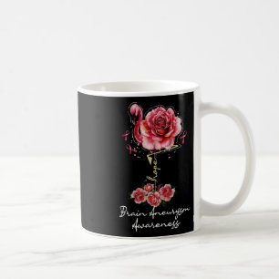 Caneca De Café Flamingo Hope Burgundy Fita Cérebro 1