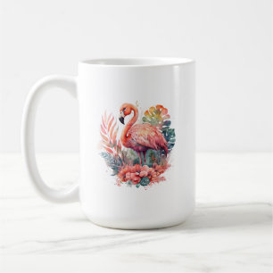 Caneca De Café Flamingo Mug Rosa