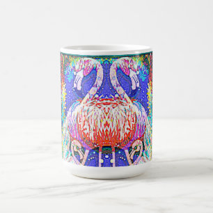 Caneca De Café Flamingo Mug Rosa