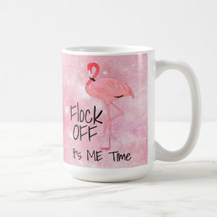 Caneca De Café Flamingo Rosa Engraçado Desligado