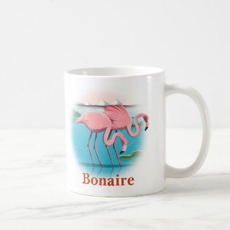Caneca De Café Flamingos na Ilha Caribe de Bonaire