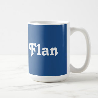 Caneca De Café Flan de Mug