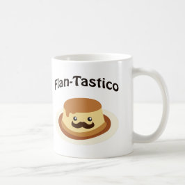 Caneca De Café Flan-Tastico! Flan bonito