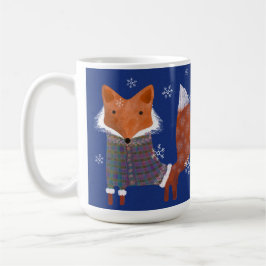 Caneca De Café Flannel Fox Mug