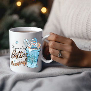 Caneca De Café Flannels Gnomo-Inverno-Bonitos Latgings