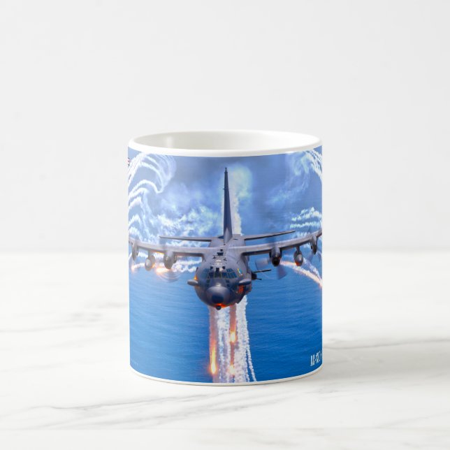 Caneca De Café Flares AC-130H ESPECTRAS! (Centro)