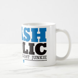 Caneca De Café Flashaholic - toxicómano final da lanterna