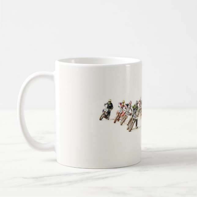 Caneca De Café Flat Track Racin' (Esquerda)