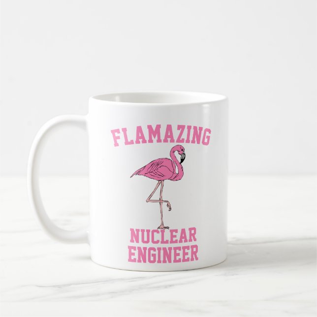 Caneca De Café Flespantoso Engenheiro nuclear Mug (Esquerda)