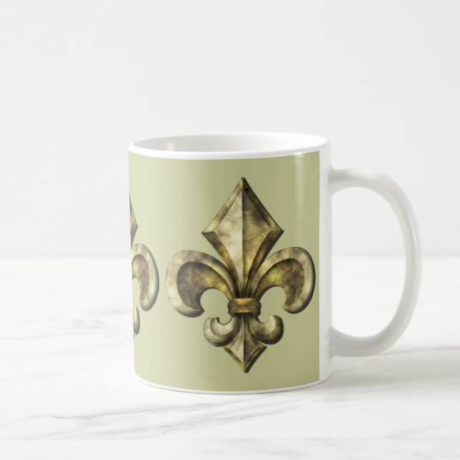 Caneca De Café Fleur de lis (Direita)