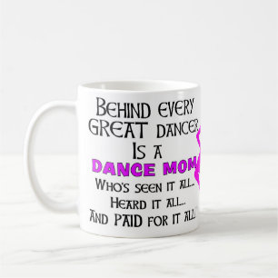 Caneca De Café Fling #1 da mamã da dança